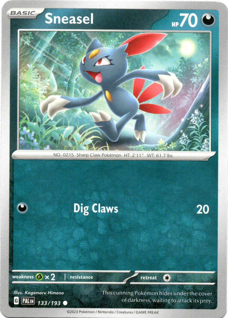 Sneasel - 133/193 - Paldea Evolved - Card Cavern