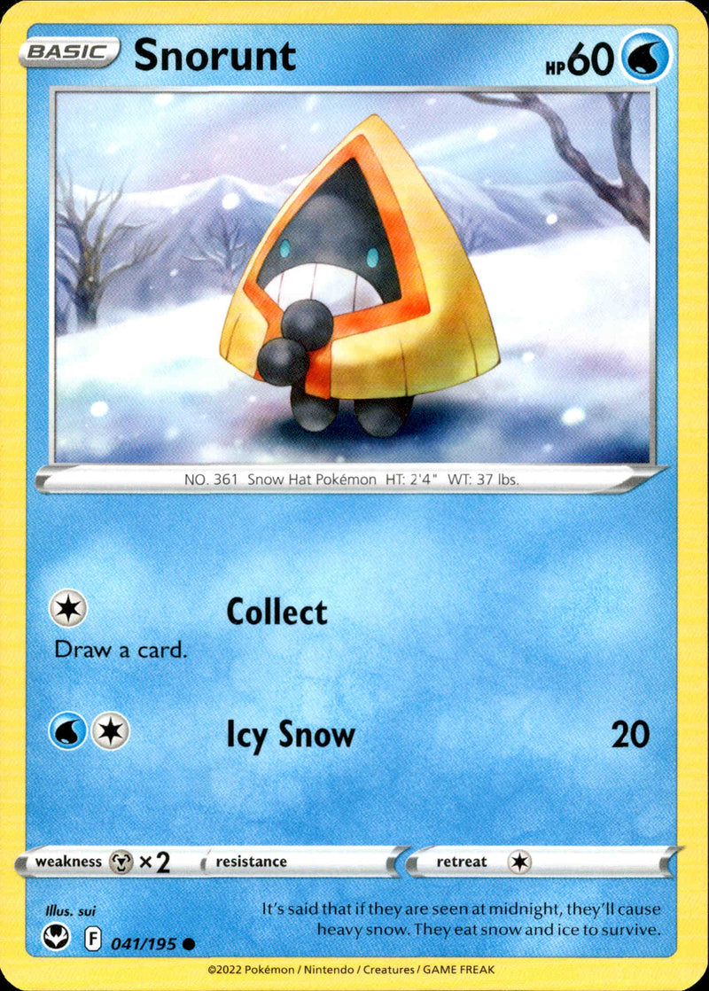 Snorunt - 041/195 - Silver Tempest - Card Cavern