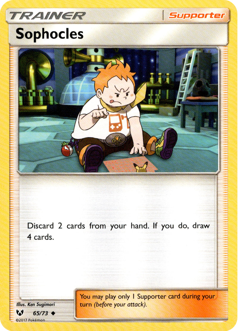 Sophocles - 65/73 - Shining Legends - Card Cavern