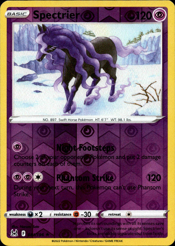 Spectrier - 081/196 - Lost Origin - Reverse Holo - Card Cavern