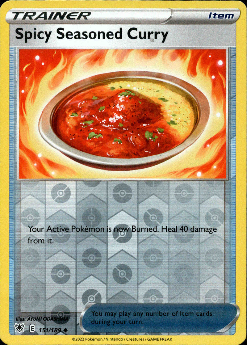 Spicy Seasoned Curry - 151/189 - Astral Radiance - Reverse Holo - Card Cavern