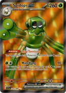 Spidops ex - 223/198 - Scarlet & Violet - Holo - Card Cavern