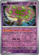 Spiritomb - 089/193 - Paldea Evolved - Reverse Holo - Card Cavern