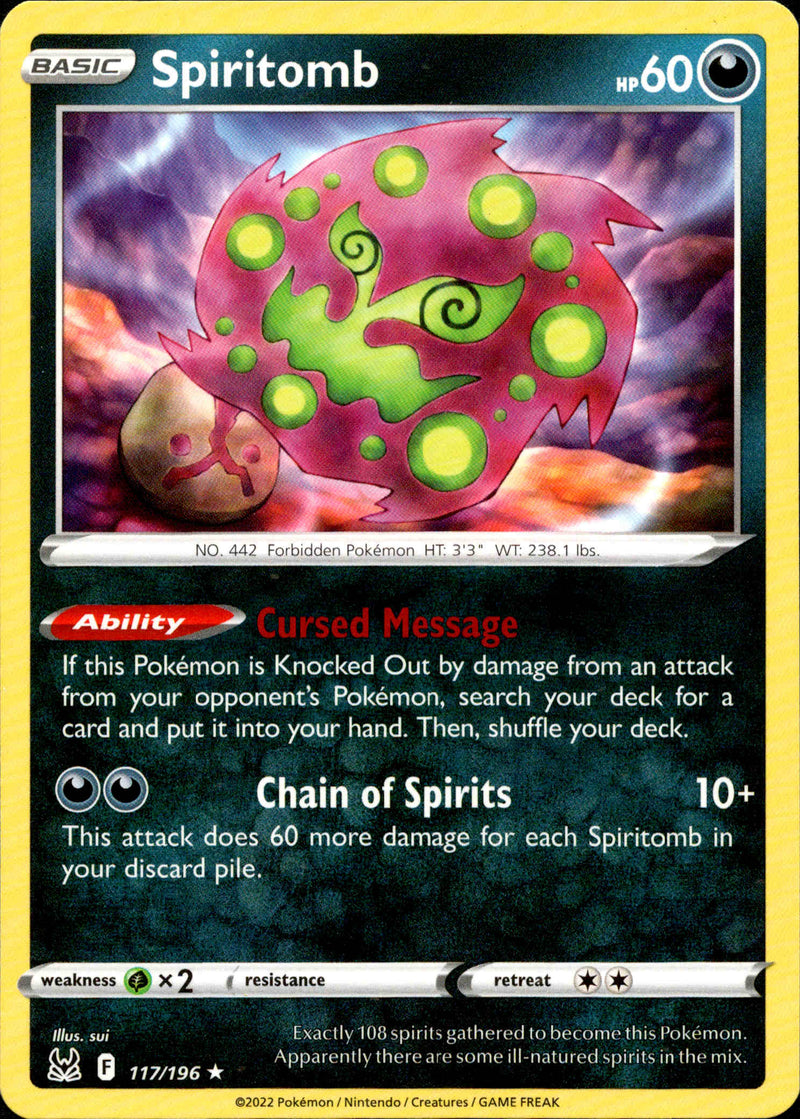 Spiritomb - 117/196 - Lost Origin - Card Cavern