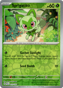 Sprigatito - 012/193 - Paldea Evolved - Reverse Holo - Card Cavern