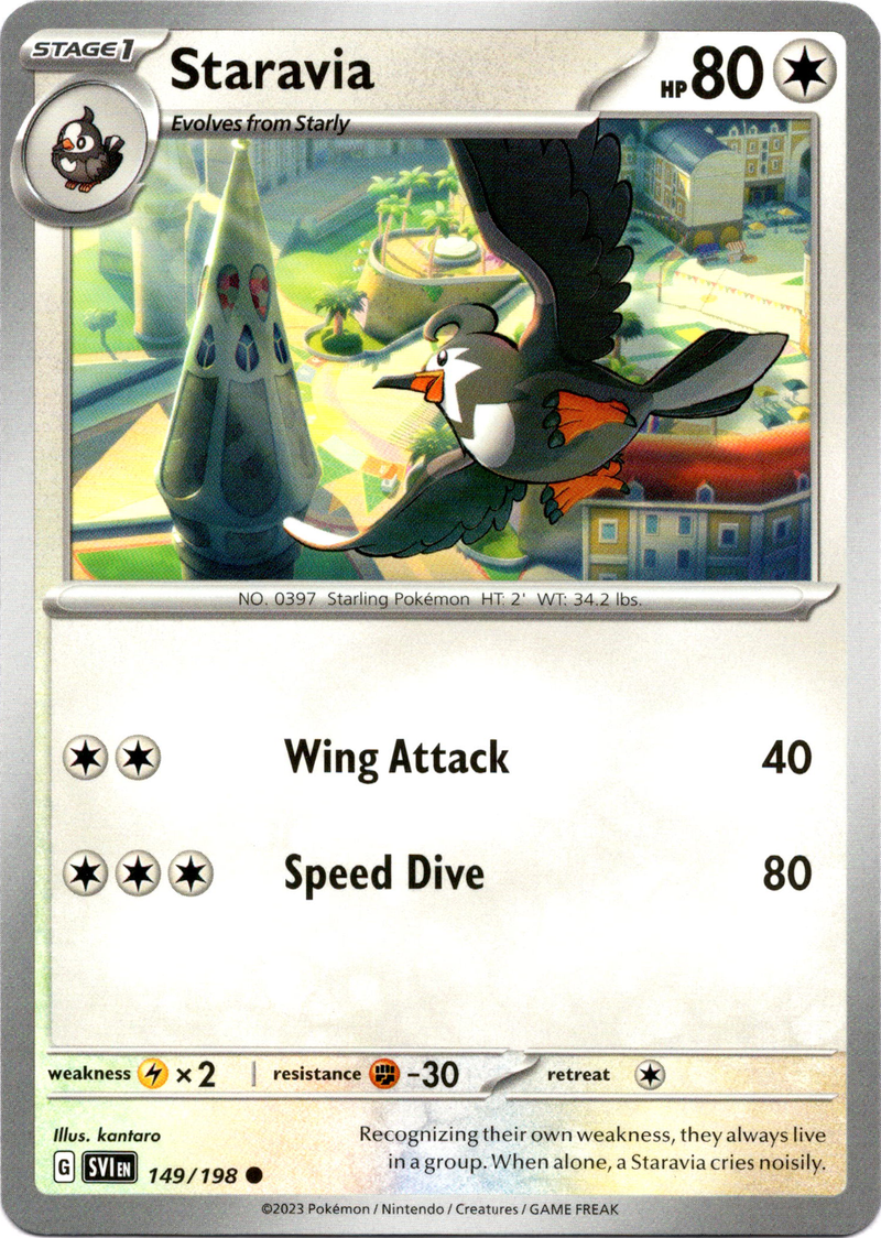 Staravia - 149/198 - Scarlet & Violet - Card Cavern