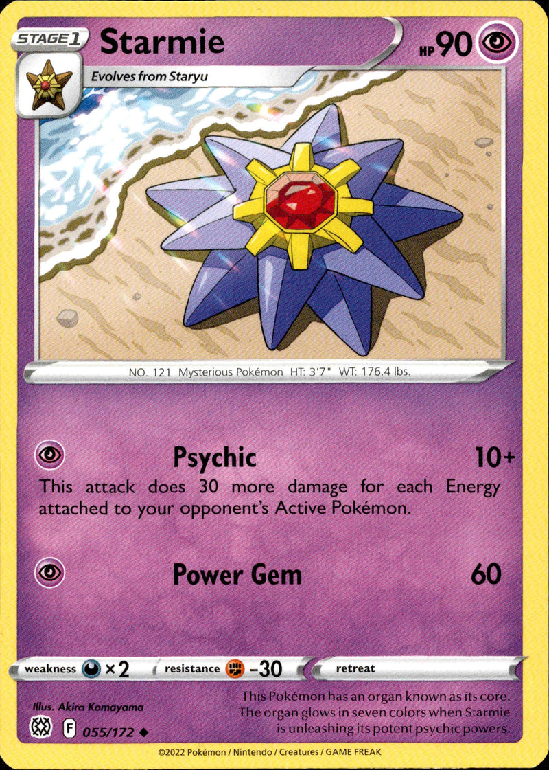 Starmie - 055/172 - Brilliant Stars - Card Cavern