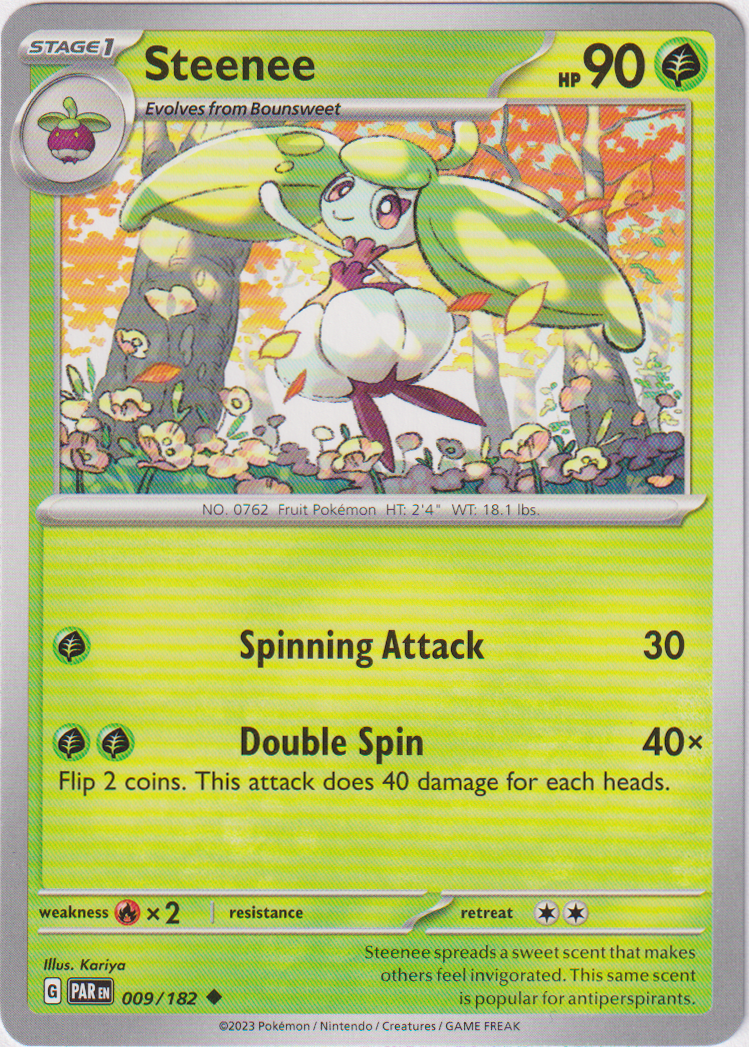 Steenee - 009/182 - Paradox Rift - Card Cavern