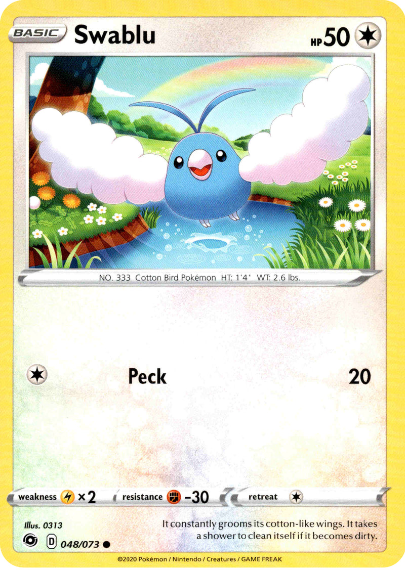 Swablu - 48/73 - Champion's Path - Card Cavern