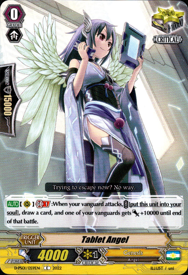 Tablet Angel - D-PS01/059EN - P Clan Collection 2022 - Card Cavern