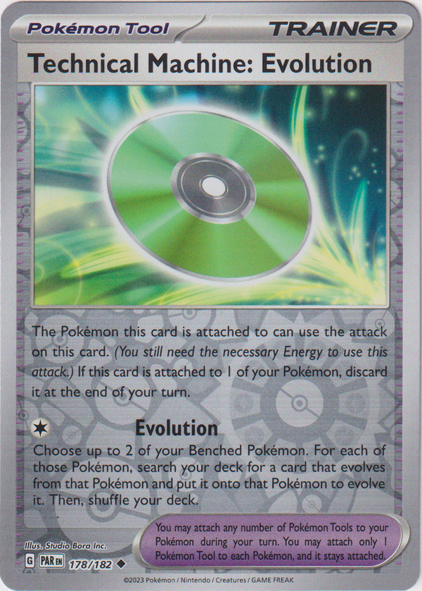 Technical Machine: Evolution - 178/182 - Paradox Rift - Reverse Holo - Card Cavern