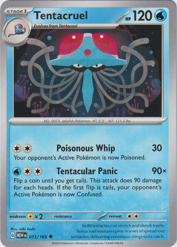 Tentacruel - 073/165 - Scarlet & Violet 151 - Card Cavern