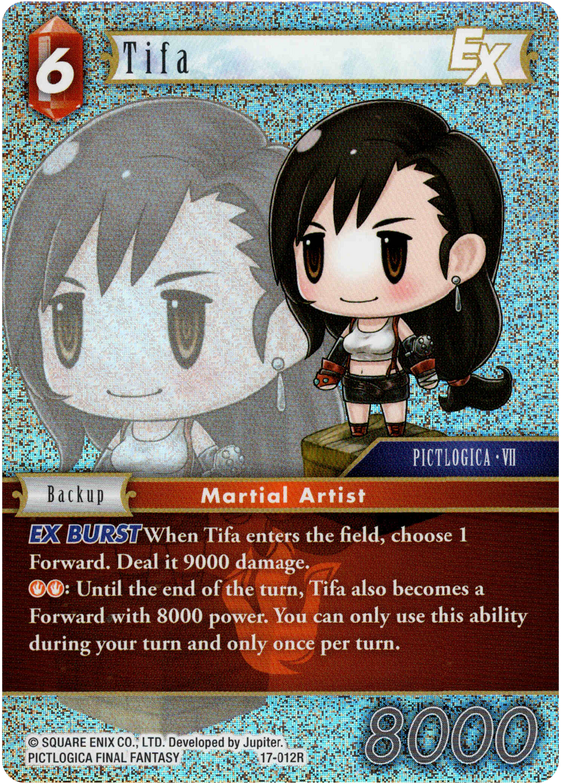 Tifa EX - 17-012R - Rebellion's Call - Foil - Card Cavern