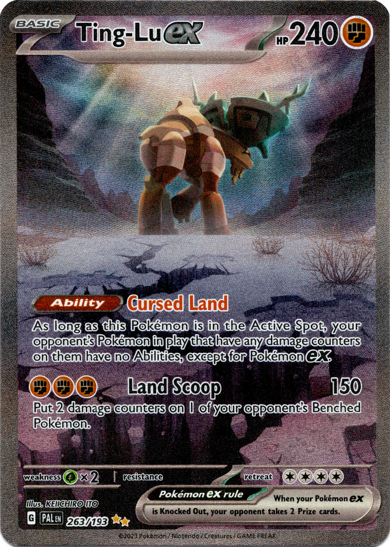 Ting-Lu ex - 263/193 - Paldea Evolved - Holo - Card Cavern