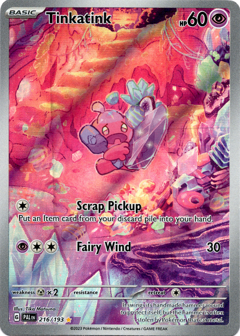 Tinkatink - 216/193 - Paldea Evolved - Holo - Card Cavern