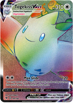 Togekiss VMAX Hyper Rare - 191/185 - Vivid Voltage - Card Cavern