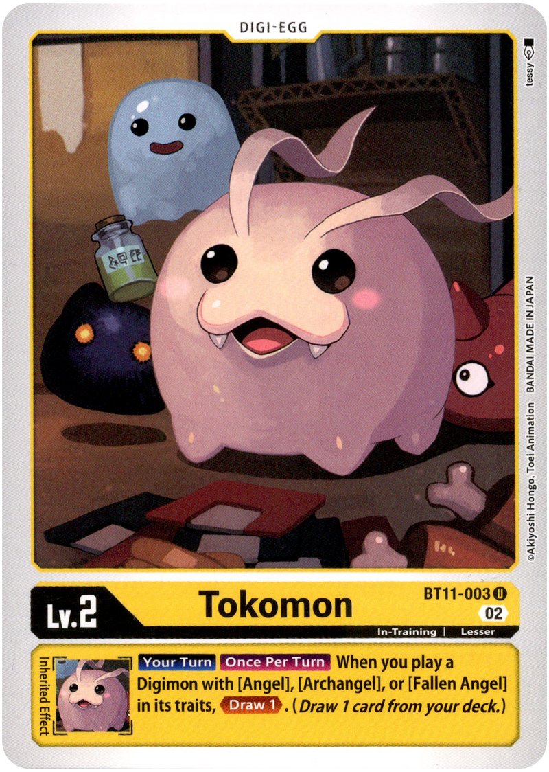 Tokomon - BT11-003 U - Dimensional Phase - Card Cavern