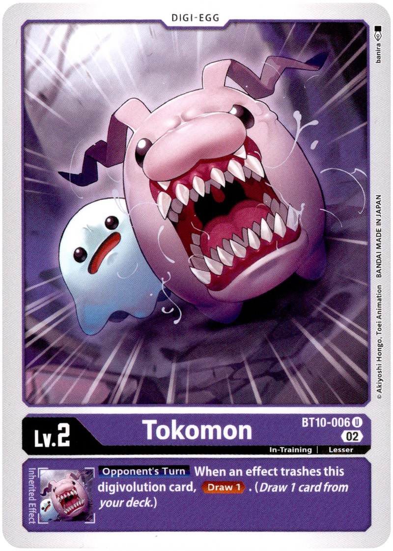 Tokomon - BT10-006 U - Xros Encounter - Card Cavern