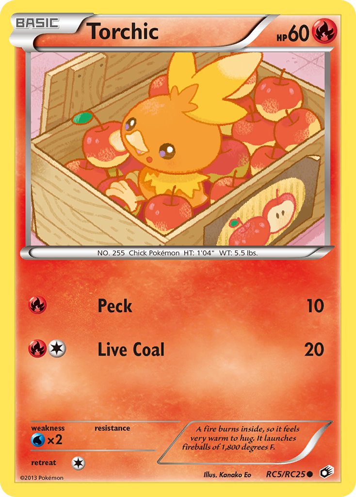 Torchic - RC5/RC25 - Legendary Treasures - Holo - Card Cavern