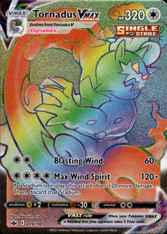 Tornadus VMAX Hyper Rare - 209/198 - Chilling Reign - Card Cavern