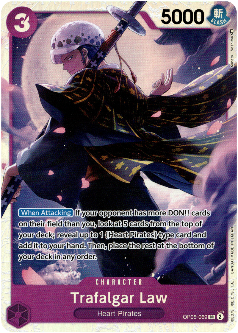 Trafalgar Law - OP05-069 - Awakening of the New Era - Foil - Card Cavern