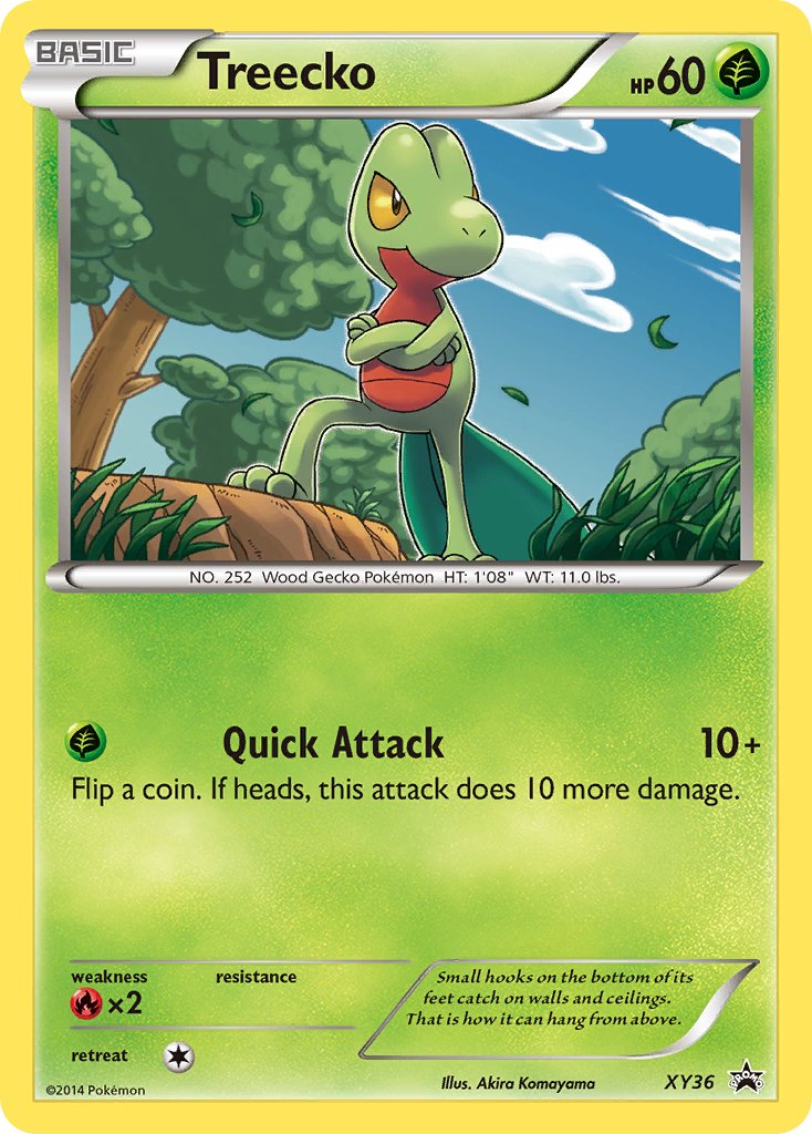 Treecko - XY36 - XY Promo - Card Cavern