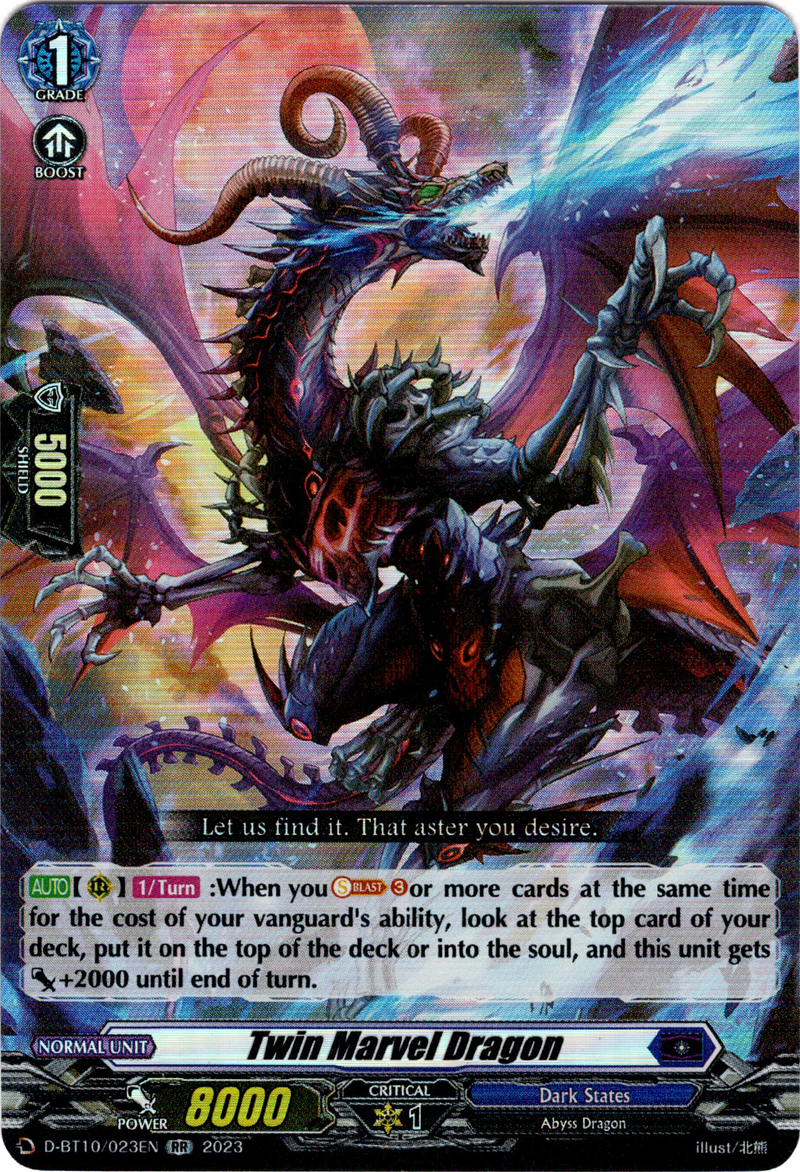 Twin Marvel Dragon - D-BT10/023EN - Dragon Masquerade - Card Cavern