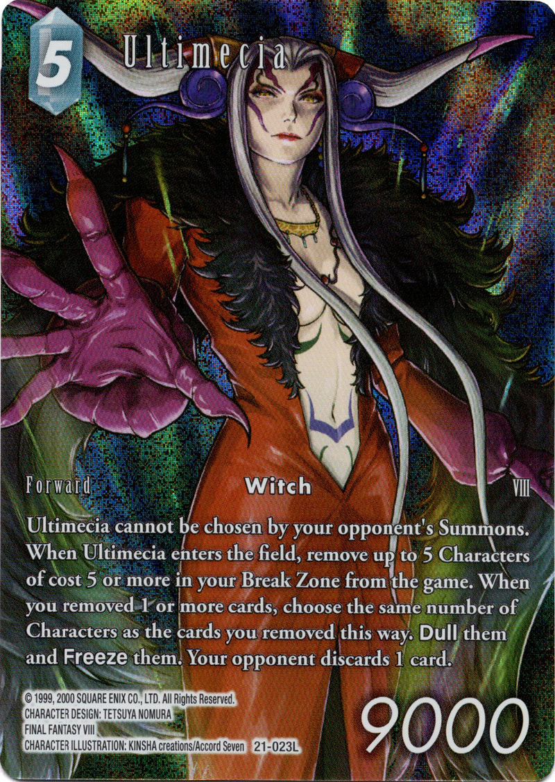 Ultimecia Full Art - 21-023L - Beyond Destiny - Foil - Card Cavern