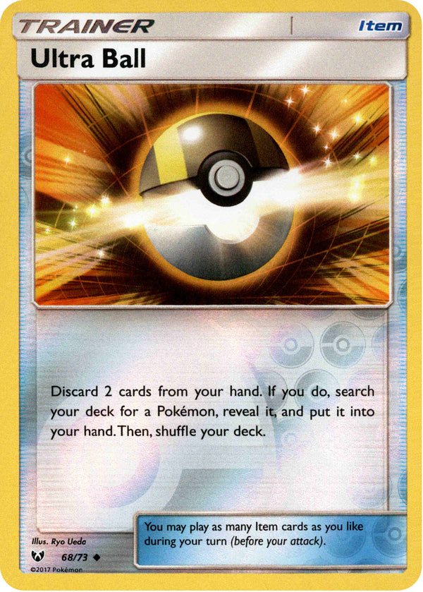 Ultra Ball - 68/73 - Shining Legends - Reverse Holo - Card Cavern