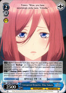 Unexpected Response, Miku Nakano - 5HY/W83-E122 - The Quintessential Quintuplets - Card Cavern