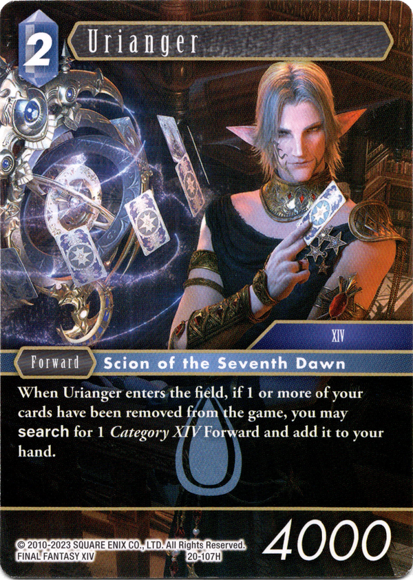 Urianger - 20-107H - Dawn of Heroes - Card Cavern