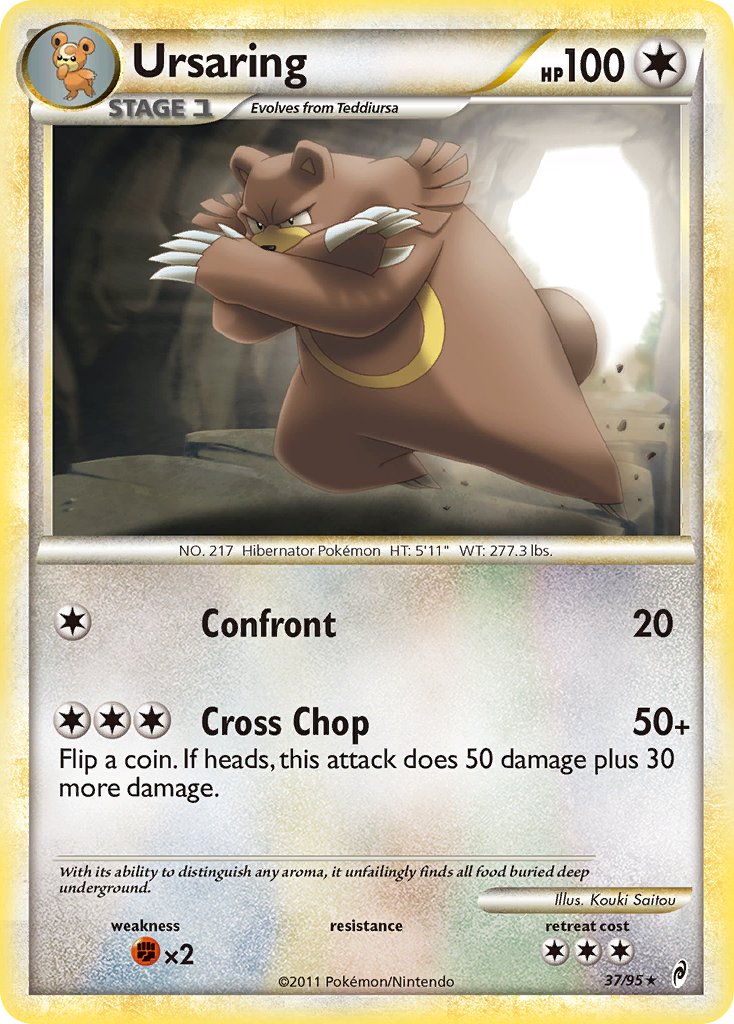 Ursaring - 37/95 - Call of Legends - Card Cavern