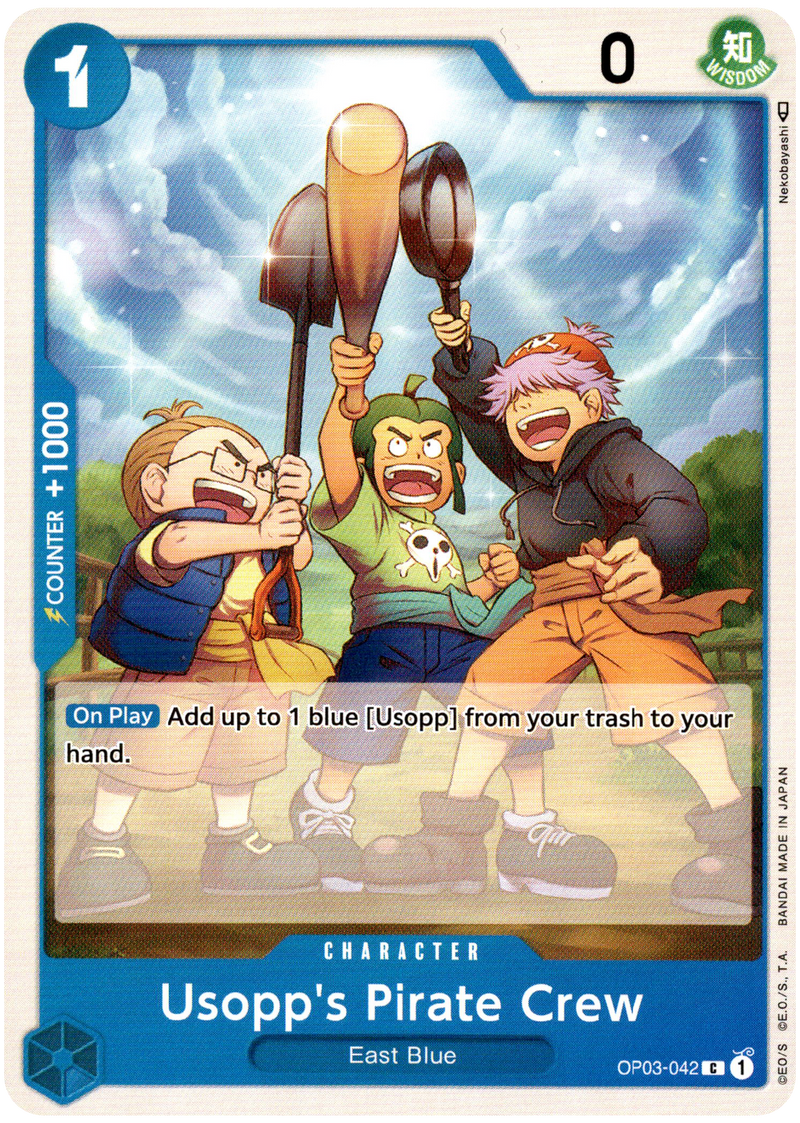 Usopp's Pirate Crew - OP03-042 C - Pillars of Strength - Card Cavern