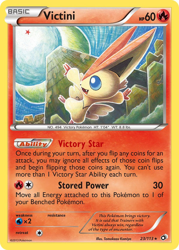 Victini - 23/113 - Legendary Treasures - Holo - Card Cavern