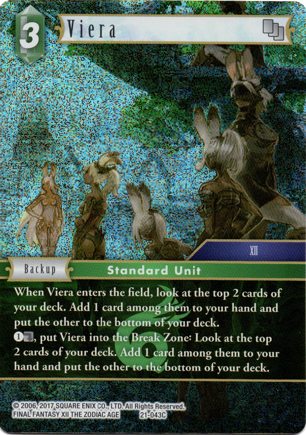 Viera - 21-043C - Beyond Destiny - Foil - Card Cavern