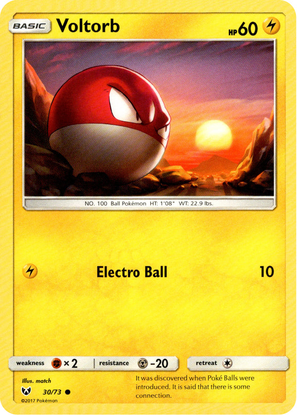 Voltorb - 30/73 - Shining Legends - Card Cavern