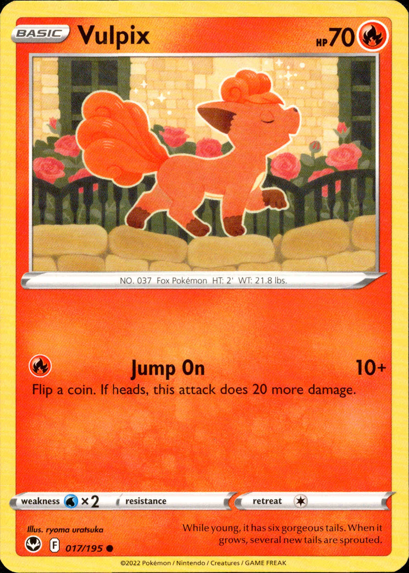 Vulpix - 017/195 - Silver Tempest - Card Cavern