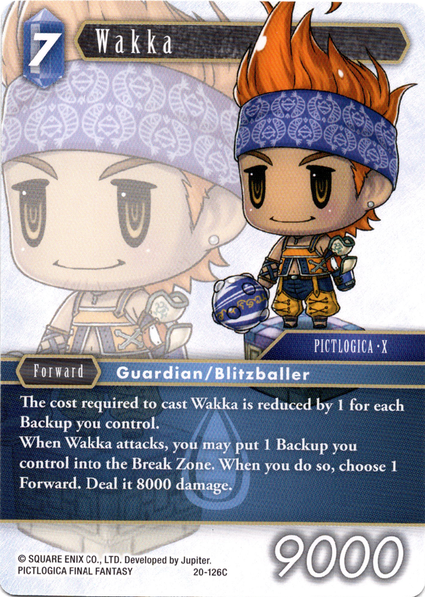 Wakka - 20-126C - Dawn of Heroes - Card Cavern