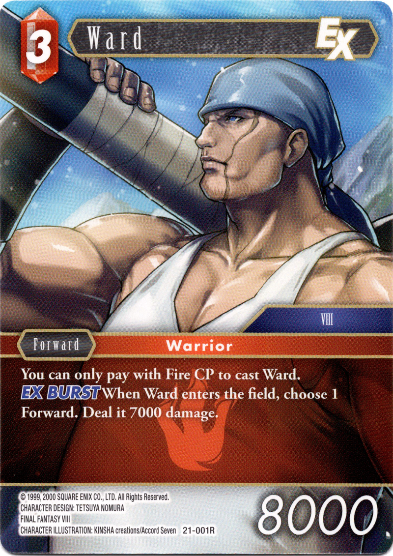 Ward EX - 21-001R - Beyond Destiny - Card Cavern