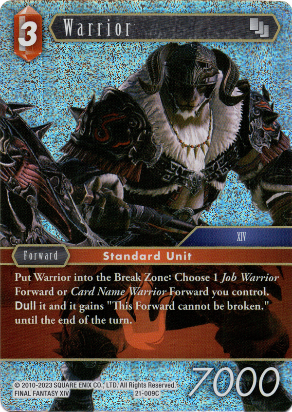 Warrior - 21-009C - Beyond Destiny - Foil - Card Cavern