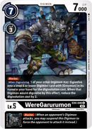 WereGarurumon - EX4-046 U - Alternative Being - Card Cavern