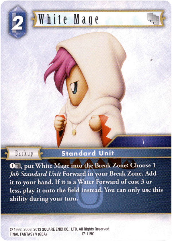 White Mage - 17-119C - Rebellion's Call - Card Cavern