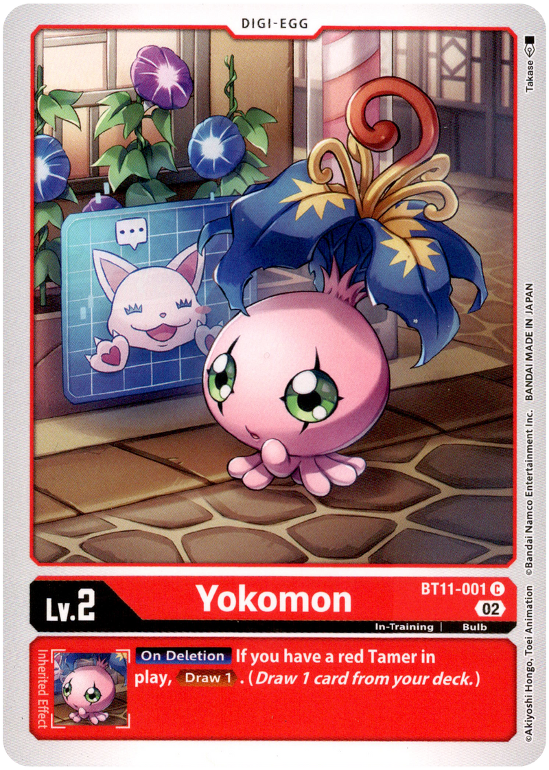 Yokomon - BT11-001 C - Dimensional Phase - Card Cavern