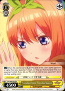 Yotsuba Check, Yotsuba Nakano - 5HY/W83-E010 - The Quintessential Quintuplets - Card Cavern