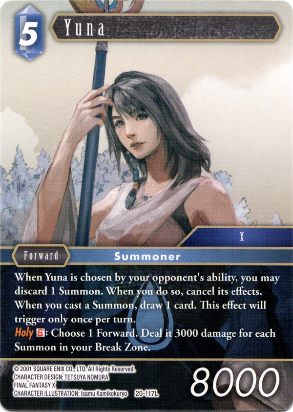Yuna - 20-117L - Dawn of Heroes - Card Cavern