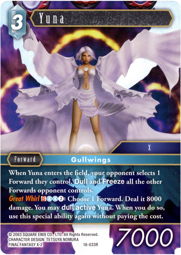 Yuna - 18-033R - Resurgence of Power - Card Cavern