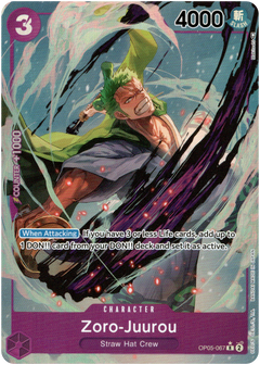 Zoro-Juurou Alternate Art - OP05-067 - Awakening of the New Era - Foil - Card Cavern