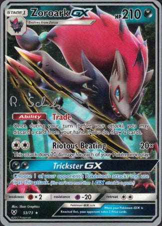 Zoroark GX - 53/73 - 2018 World Championship - Card Cavern