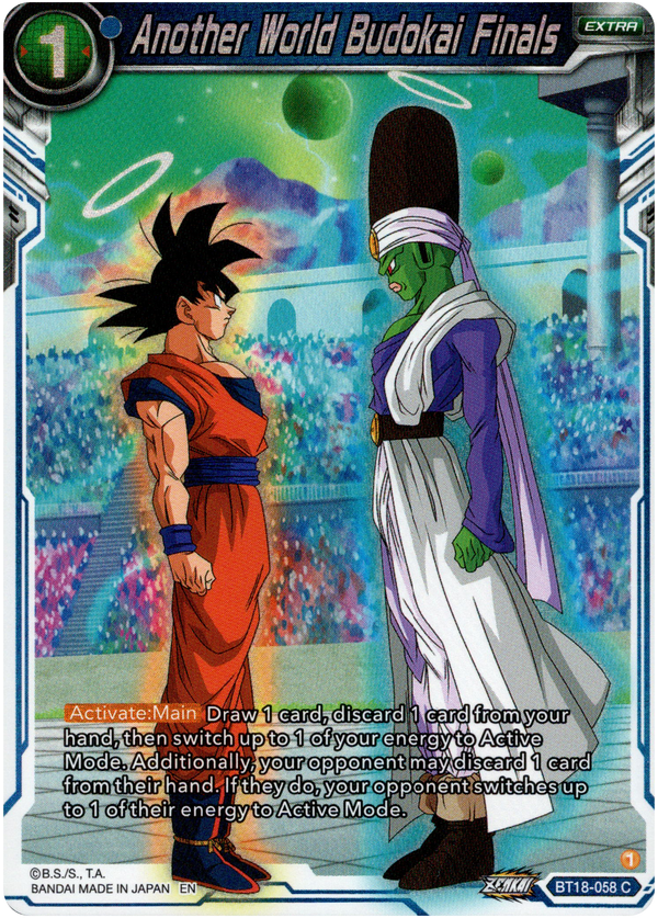 Another World Budokai Finals - BT18-058 - Dawn of the Z-Legends - Parallel Foil - Card Cavern