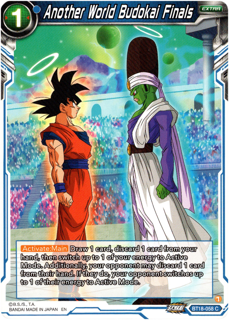 Another World Budokai Finals - BT18-058 - Dawn of the Z-Legends - Card Cavern